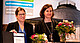 Prof. Dr. Nadja Dwenger (l.) und Prof. Sibylle Lehmann-Hasemeyer, Ph.D. | Bild: Universität Hohenheim / Astrid Untermann